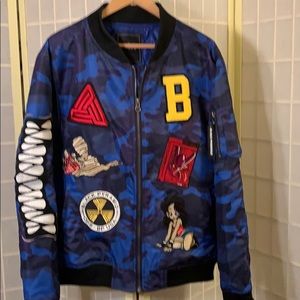 black pyramid leather jacket